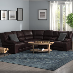 Wayfair | Faux Leather Sectionals You'll Love In 2023